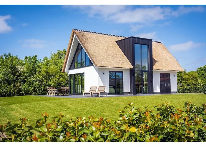 In Texel Near Wadden Sea Lighthouse *