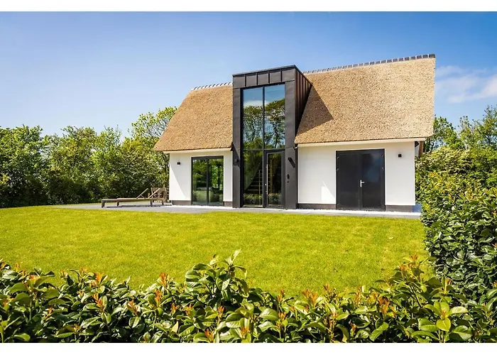 In Texel Near Wadden Sea Lighthouse *